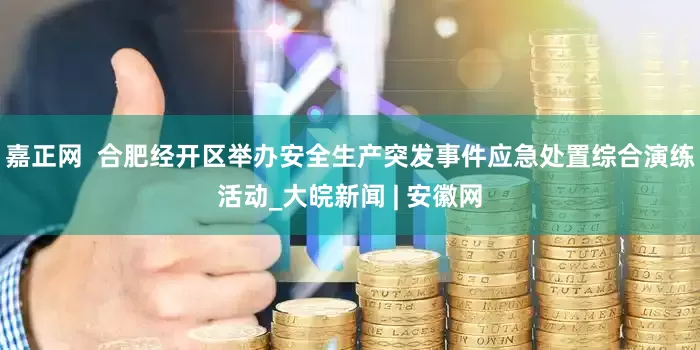 嘉正网  合肥经开区举办安全生产突发事件应急处置综合演练活动_大皖新闻 | 安徽网